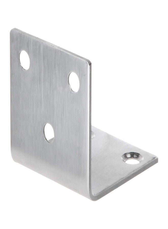 Saim Corner Brace L Shape Joint Right Angle Bracket Fastener Stainless Steel Heavy Duty Shelf with Screws 24 Pcs - Image 5